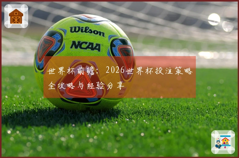 世界杯前瞻：2026世界杯投注策略全攻略与经验分享